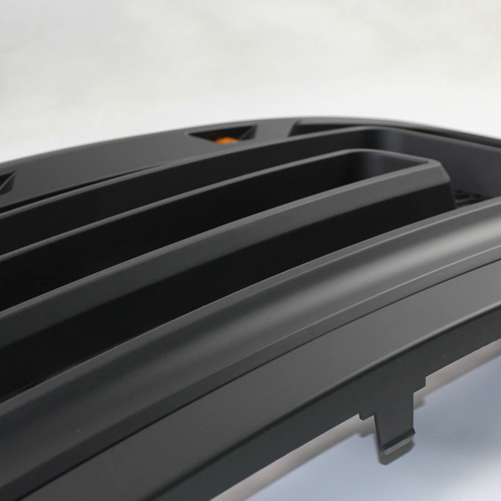 Matte Black Front Grille Rebel Style w/LED Lights for 2013-2018 Dodge Ram 1500(No "RAM" Letter)