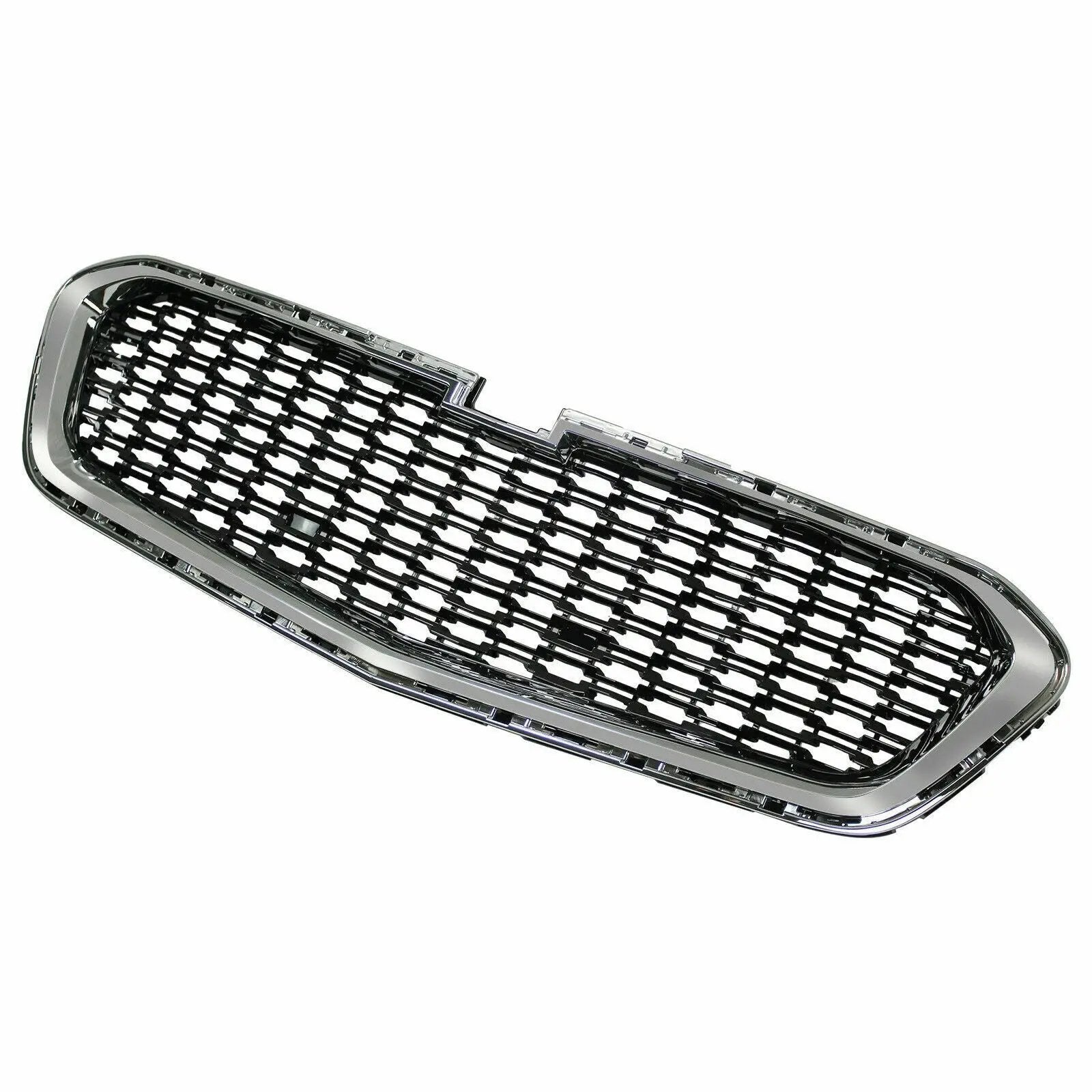 2014-2015 Chevrolet Malibu Front Bumper Lower Grille Grill Chrome&Black