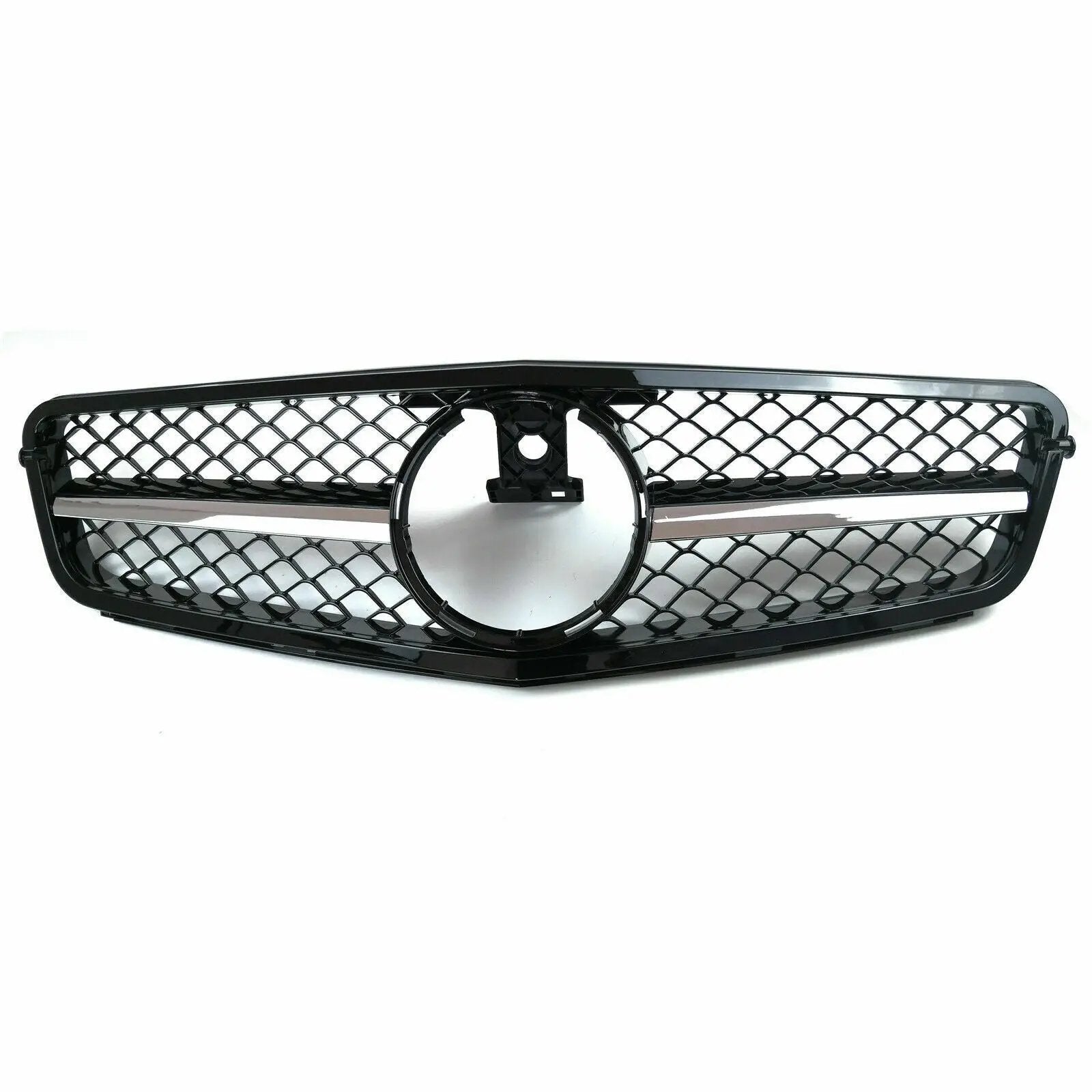 AMG Style Front Grille Chrome for 08-14 Mercedes Benz C200 C250 C300 W204