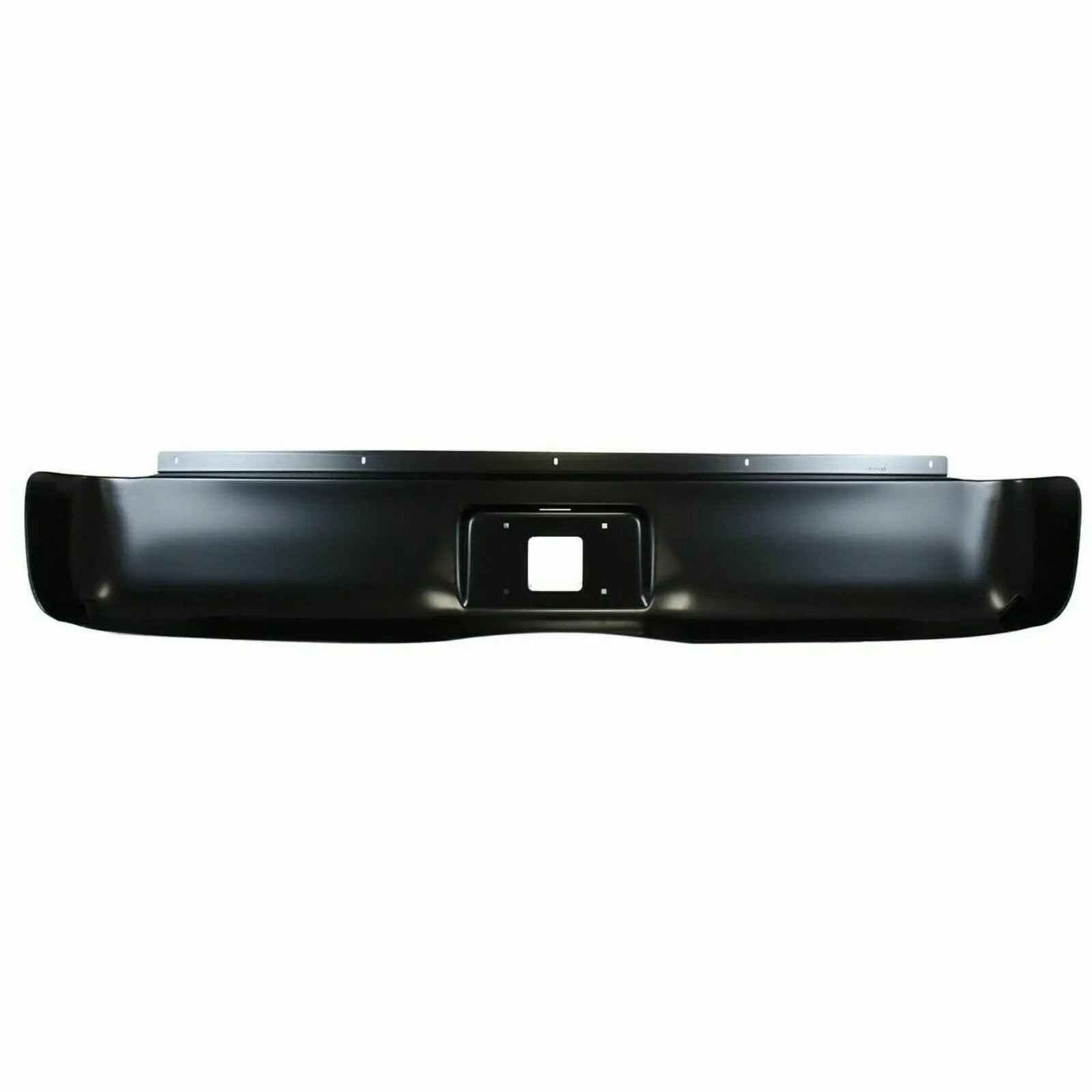 Rear Bumper Roll Pan w/LED License Lamp for 2007-2013 Silverado 1500