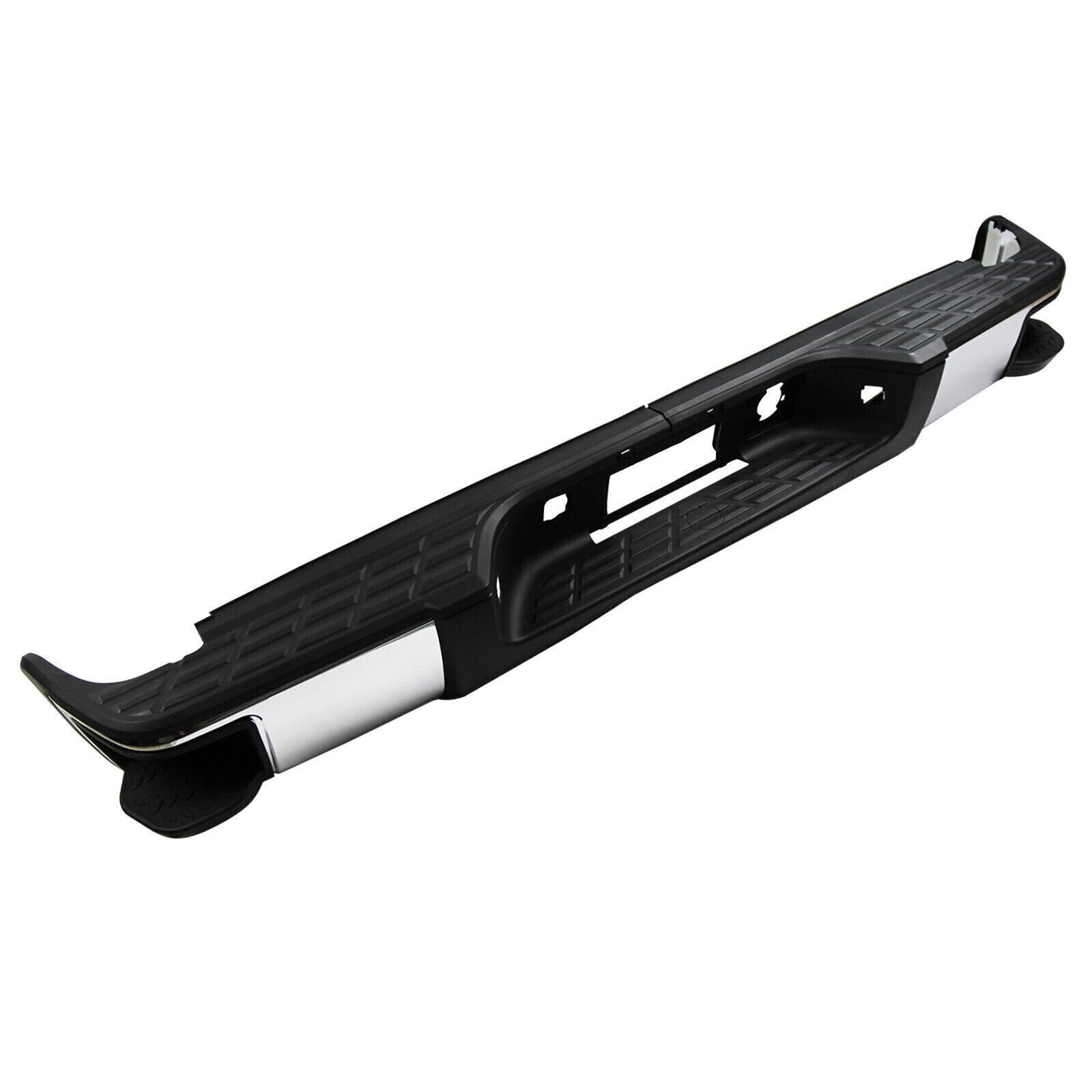 Rear Step Bumper w/Side Pads No Hole for 07-13 Chevy Silverado GMC Sierra 1500