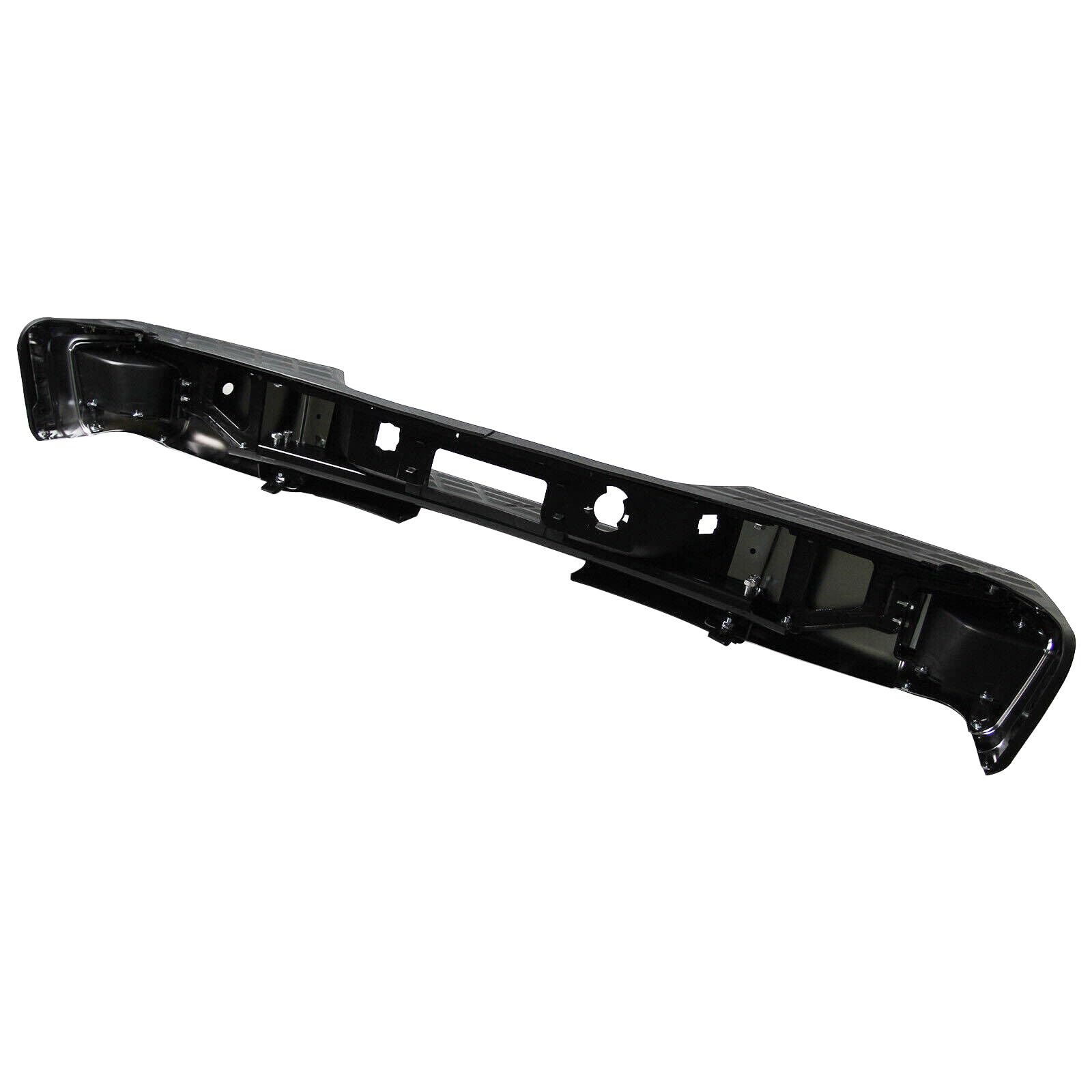 Rear Step Bumper w/Side Pads No Hole for 07-13 Chevy Silverado GMC Sierra 1500