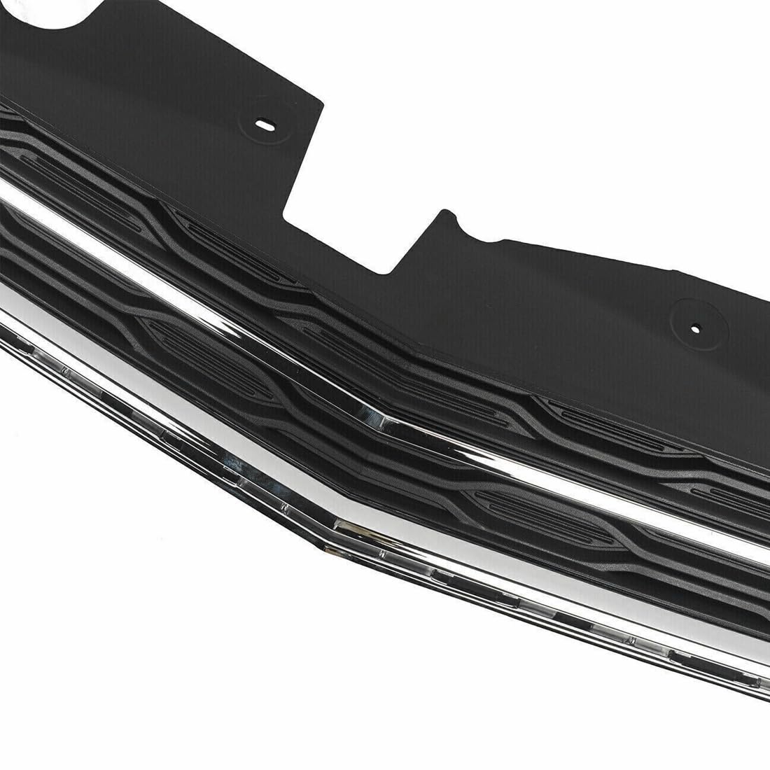 Chrome Front Upper Grille+Lower Grille for 2016-2017 Chevrolet Equinox