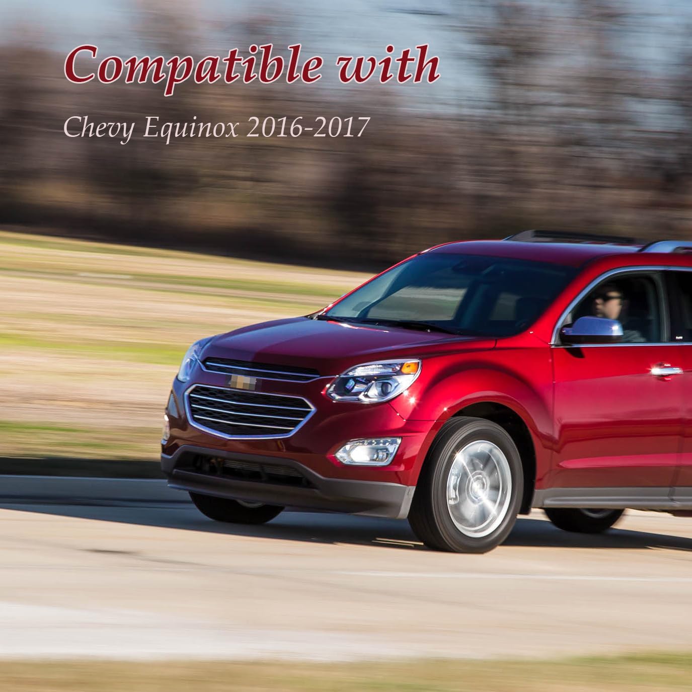 Halogen Headlight Lamp Assembly for 2016-2017 Chevrolet Equinox