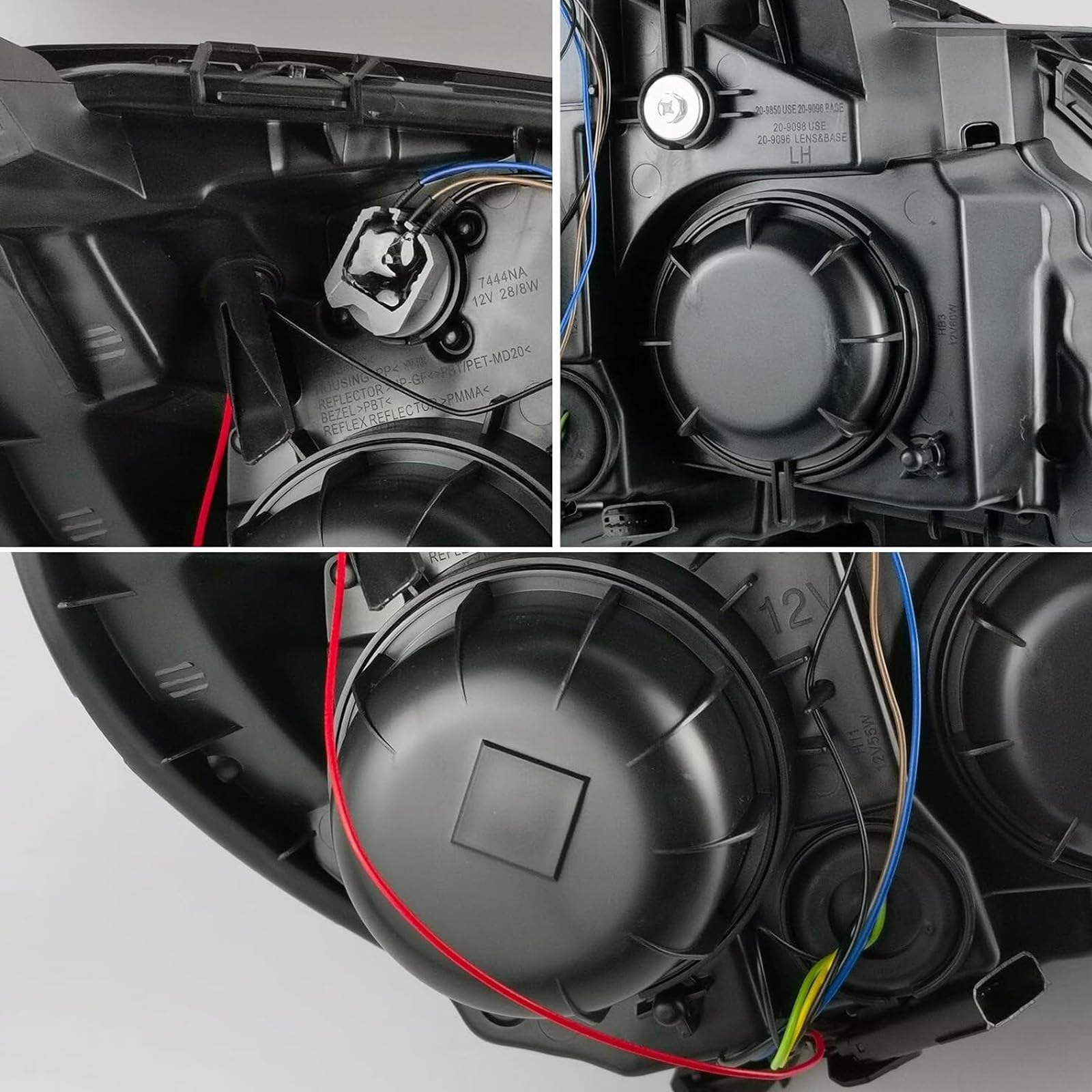 Halogen Headlight Lamp Assembly for 2016-2017 Chevrolet Equinox