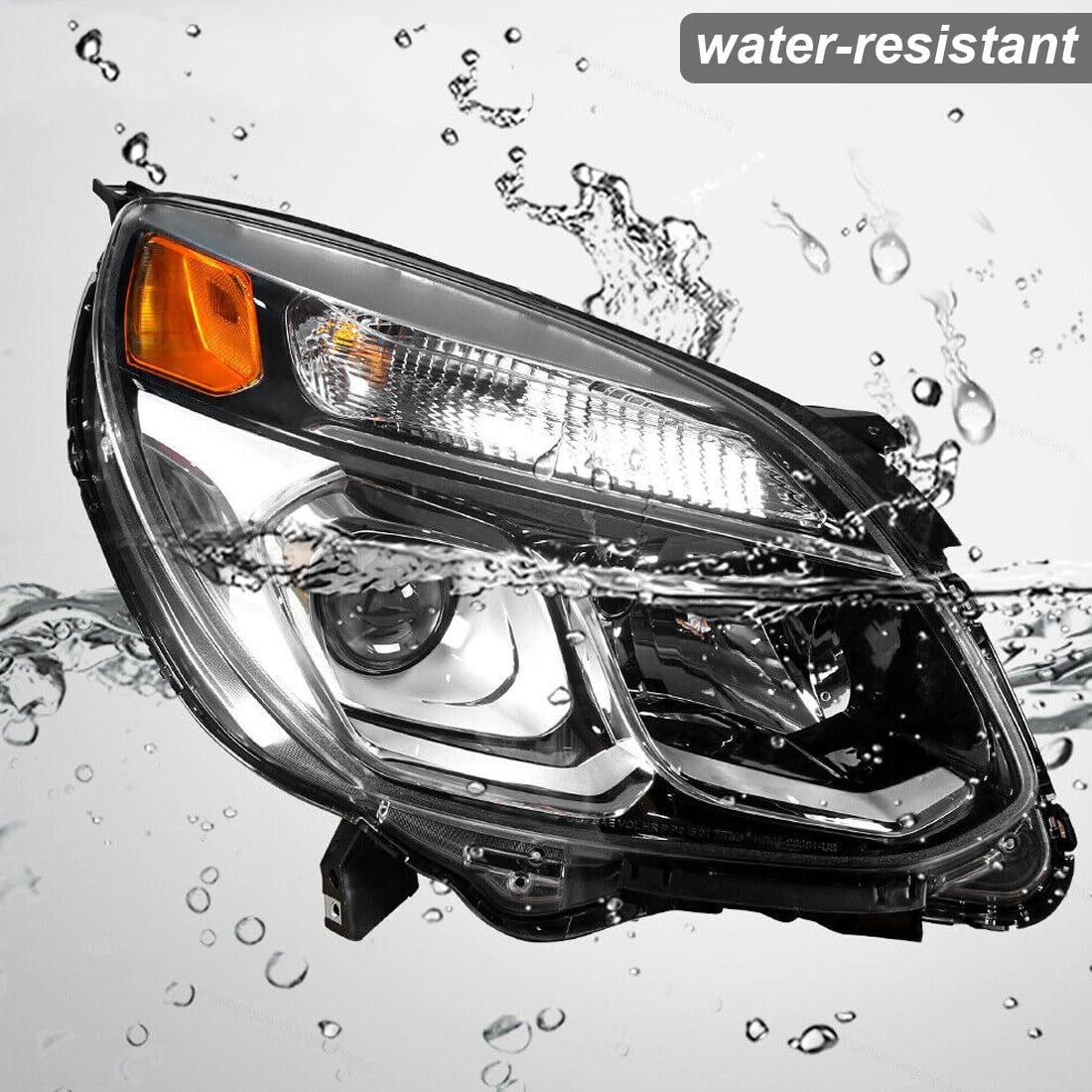 Halogen Headlight Lamp Assembly for 2016-2017 Chevrolet Equinox
