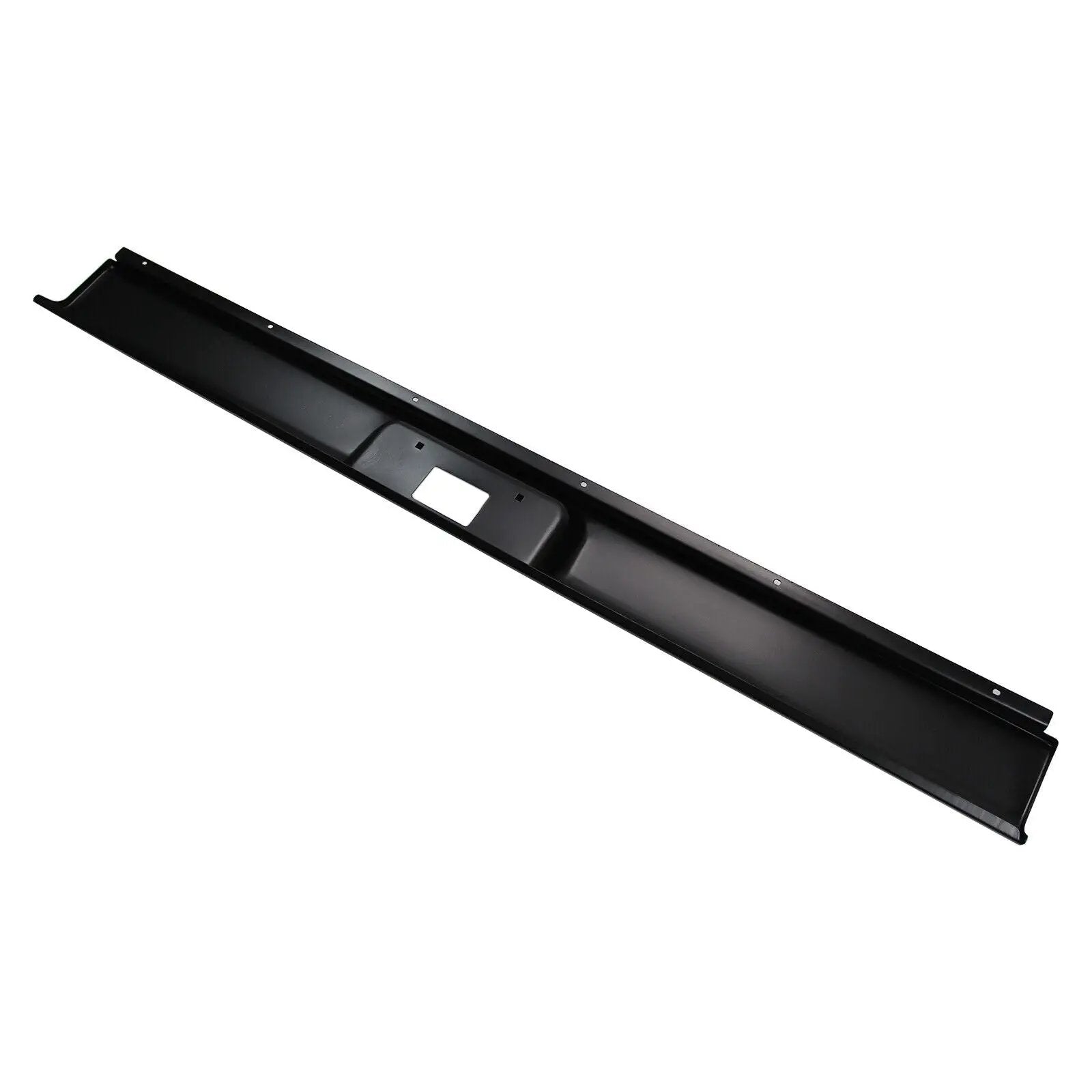 Rear Bumper Roll Pan w/LED Light for 1973-1987 Chevy C10 C20 Fleetside