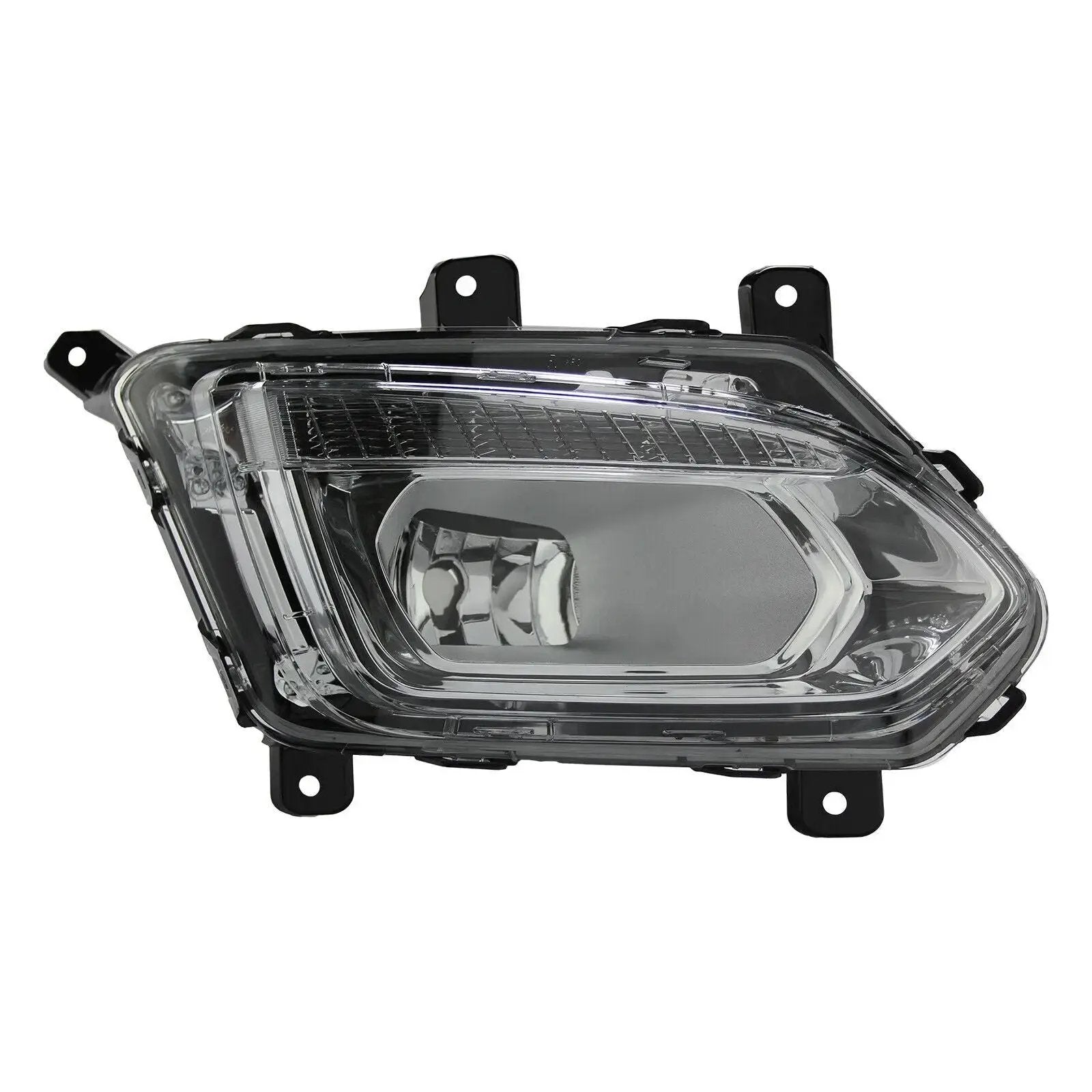 Front Bumper Fog Light w/LED DRL Left+Right for 2016-2017 Chevrolet Equinox