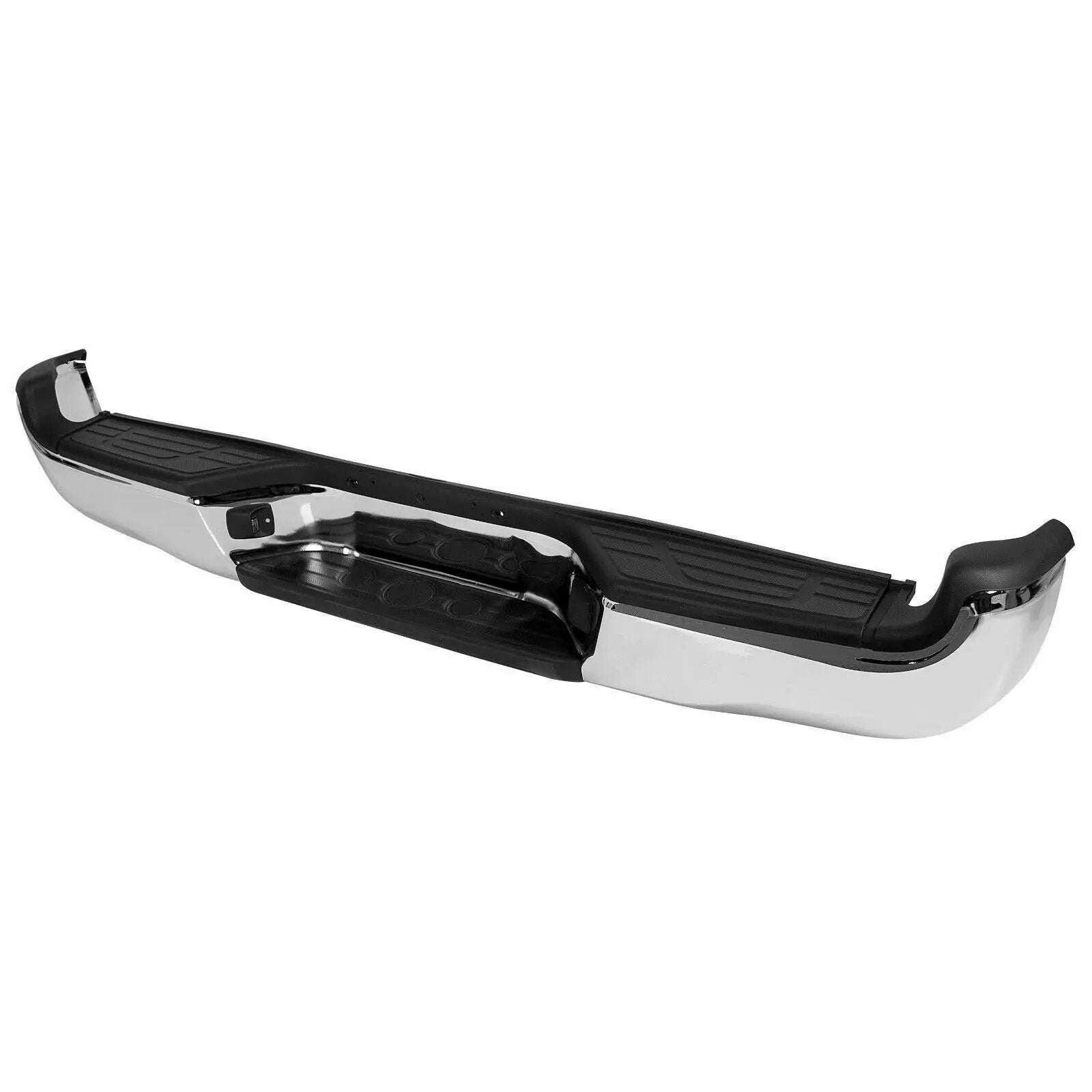 Chrome Rear Step Bumper Assembly For 2005-2015 Toyota Tacoma Pickup