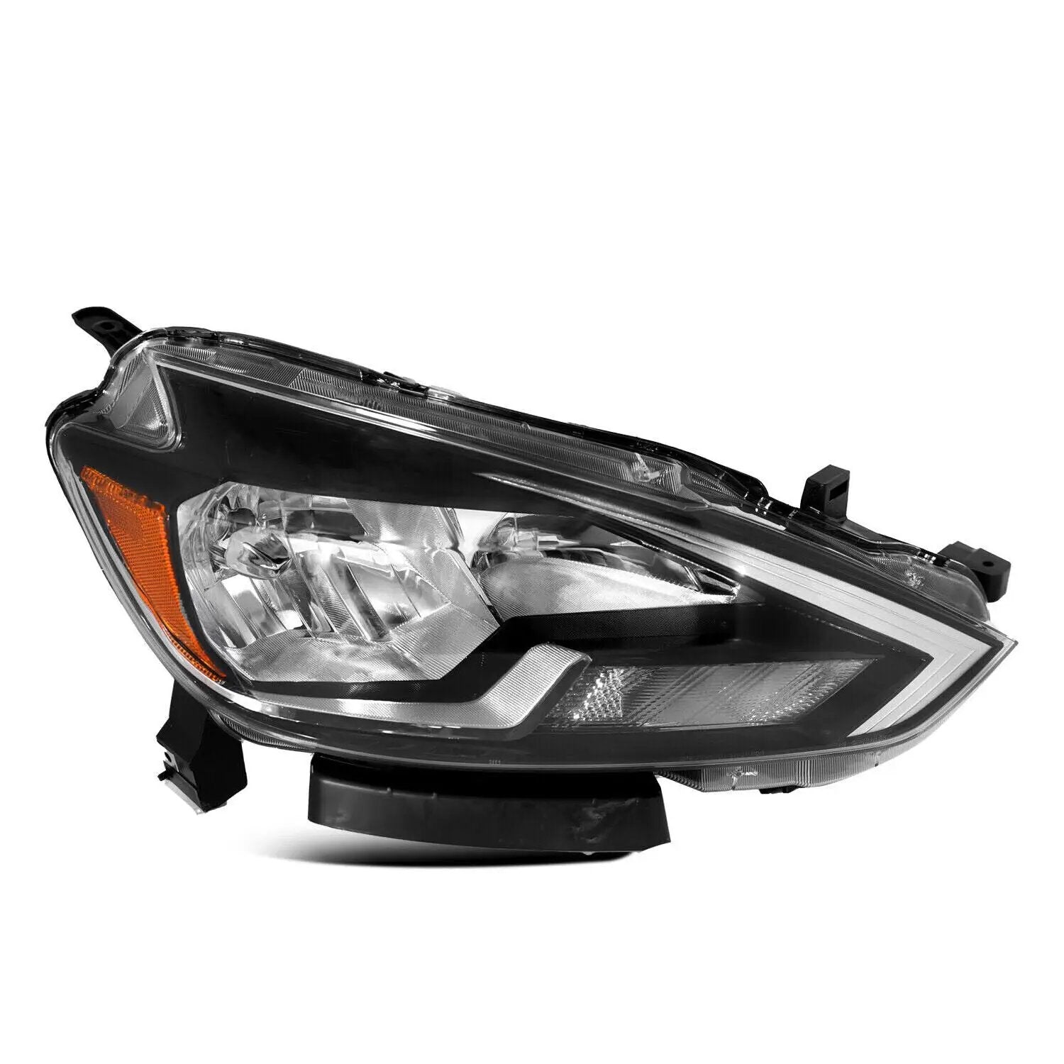 Headlights Headlamps Assembly w/o Bulbs for 2016-2018 Nissan Sentra