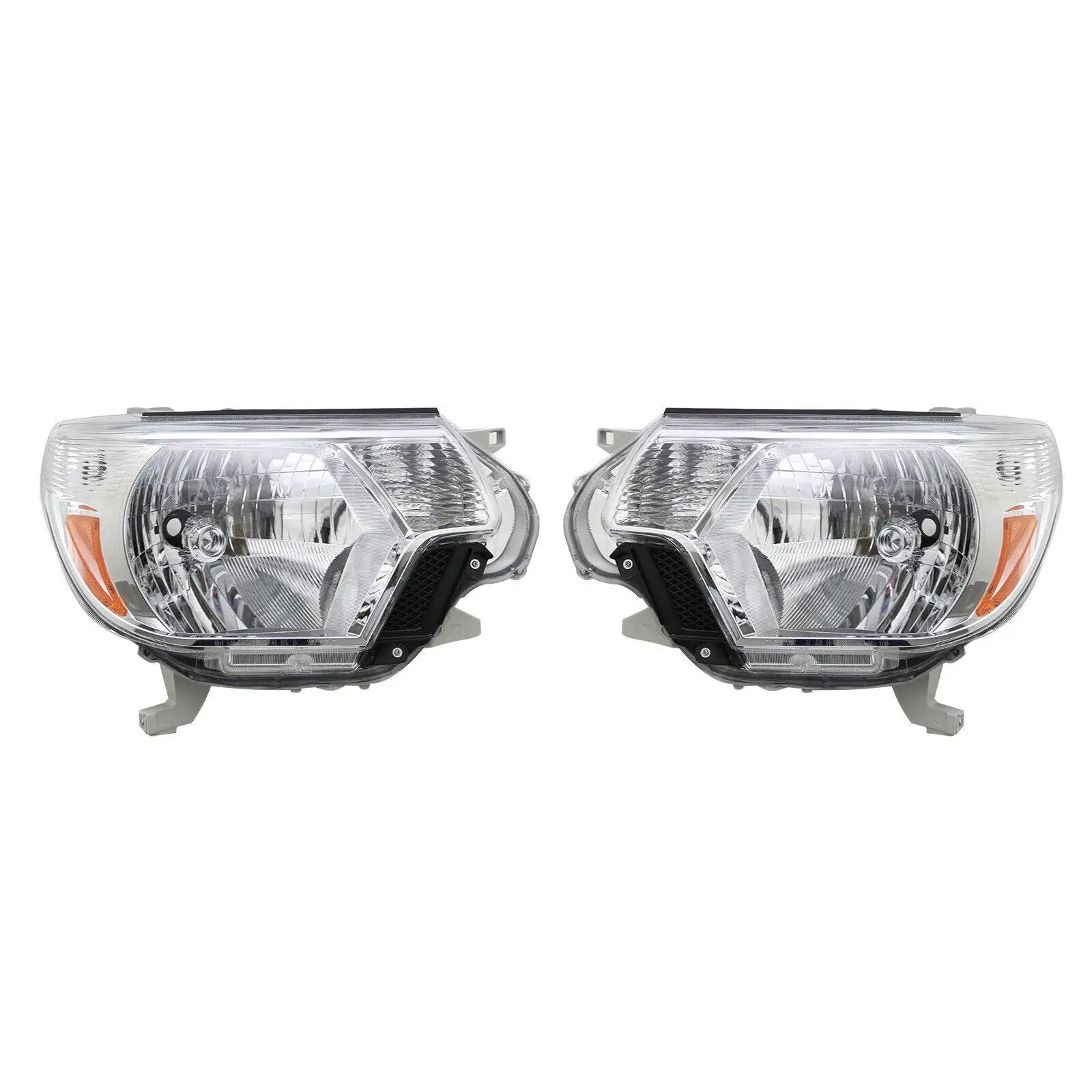 Pair Headlights Headlamps Assembly for 2012-2015 Toyota Tacoma