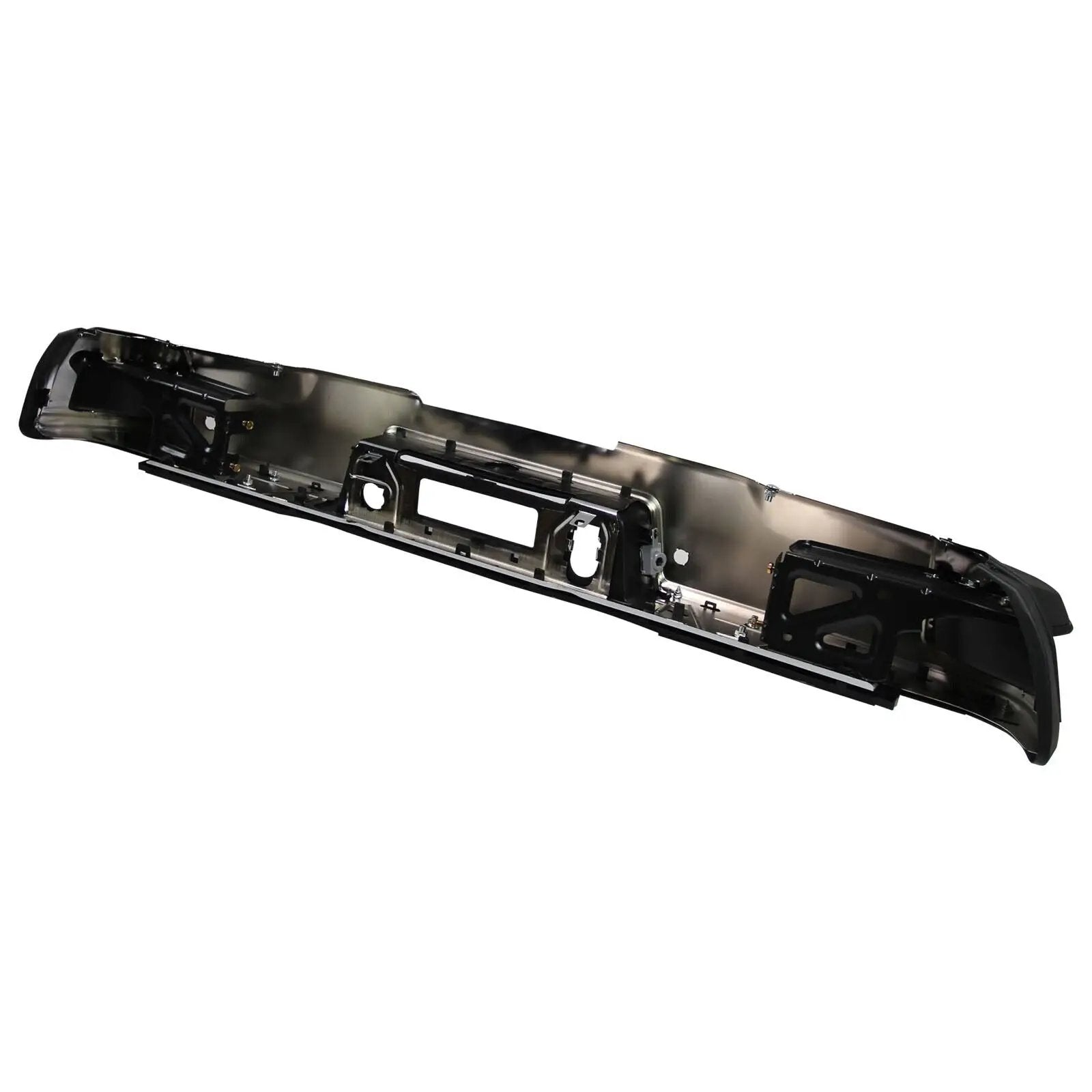 Rear Step Bumper w/Sensor Holes for 2014-2018 Chevy Silverado GMC Sierra 1500