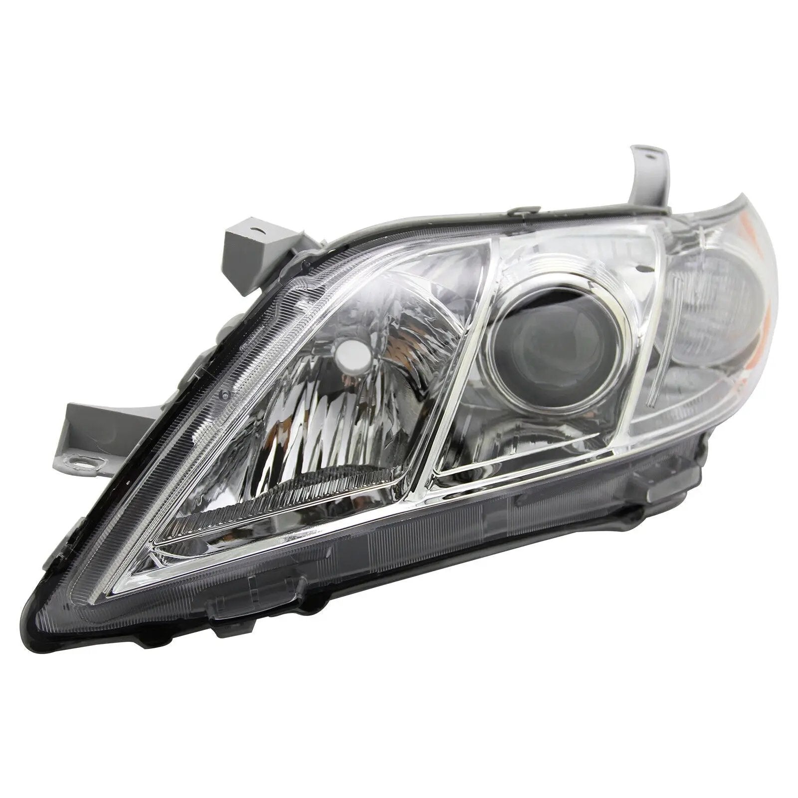 Chrome Headlights Headlamps Assembly for 07-09 Toyota Camry Left & Right