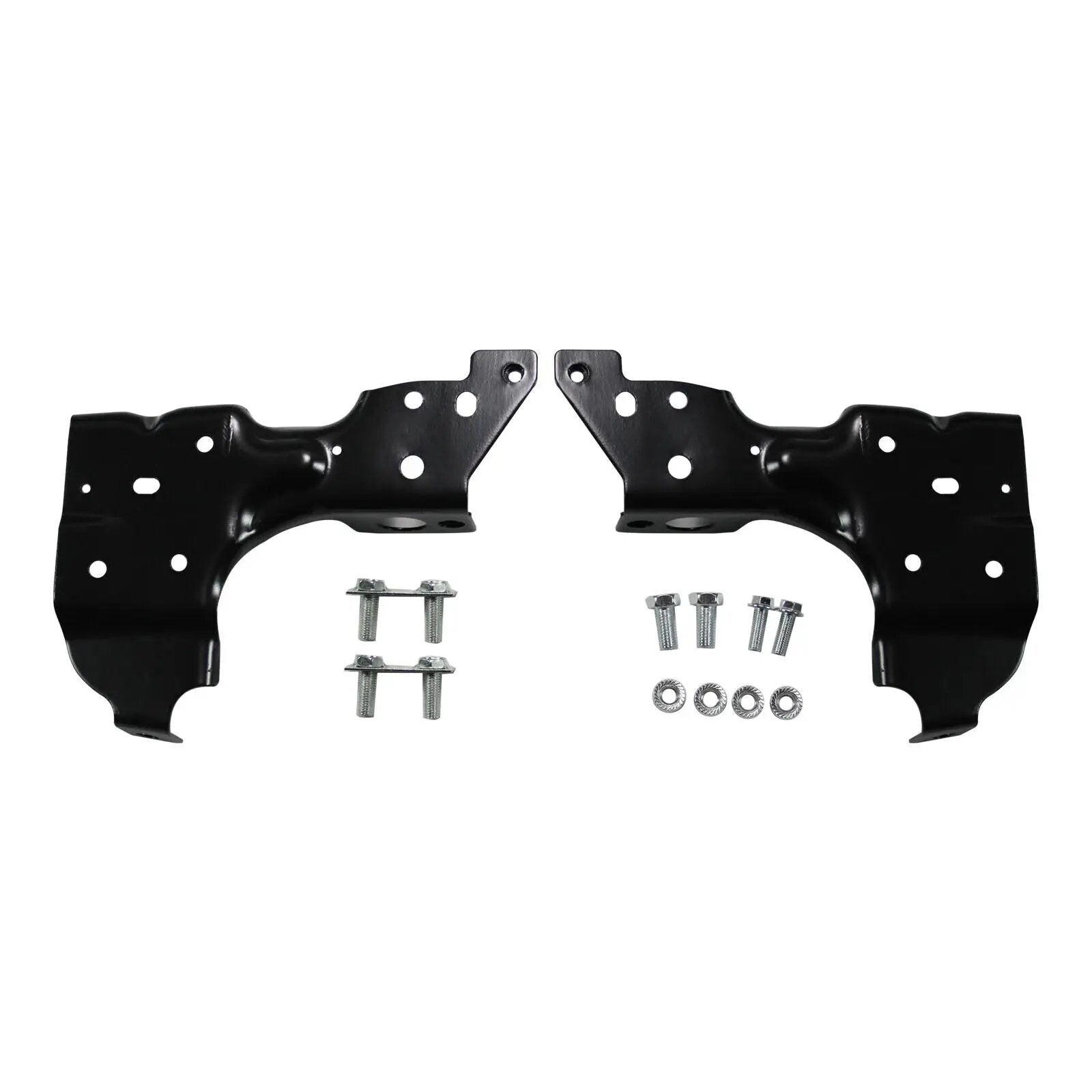 Rear Step Bumper w/Sensor Holes for 2014-2018 Chevy Silverado GMC Sierra 1500