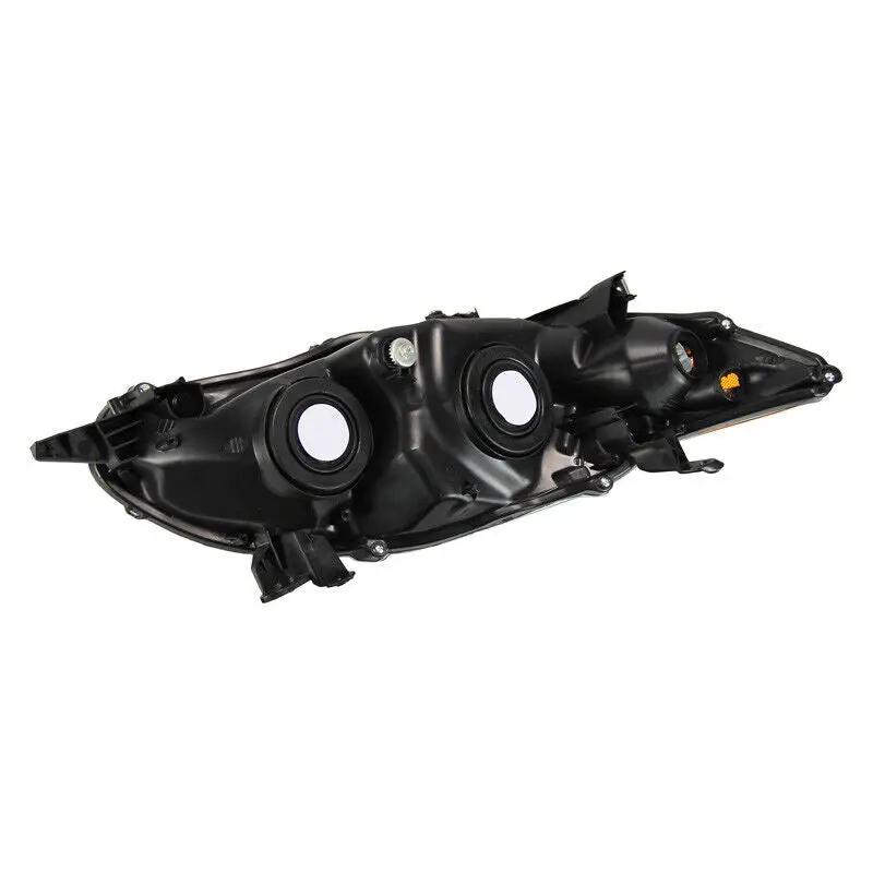 Pair of Chrome Headlights Headlamps Assembly for 2011-2013 Toyota Corolla