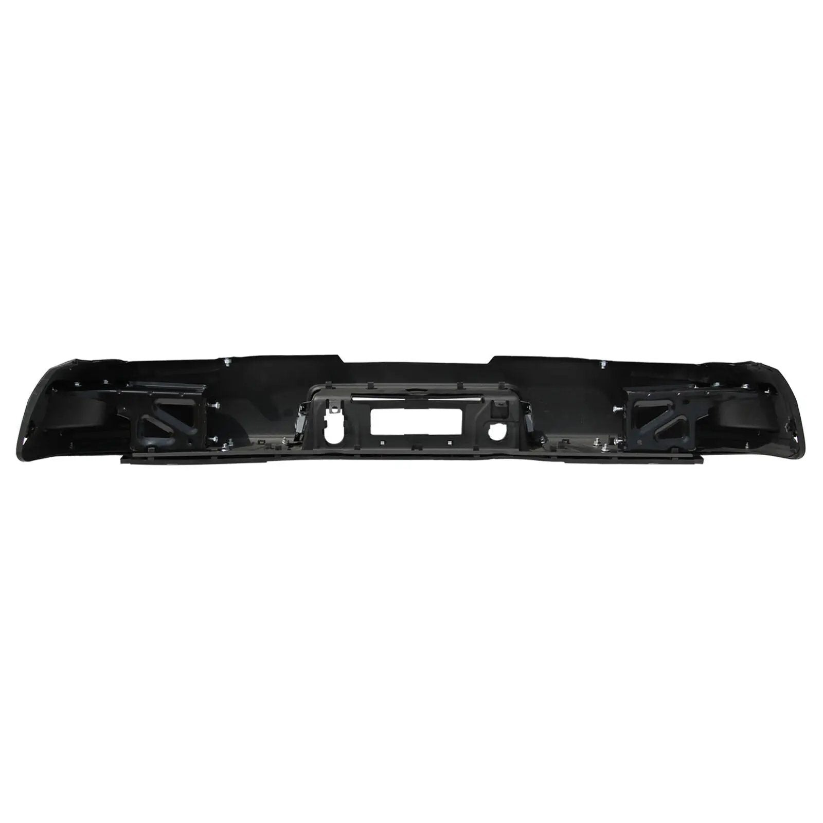 Rear Step Bumper for 2014-2018 Chevy Silverado GMC Sierra 1500 Textured Black