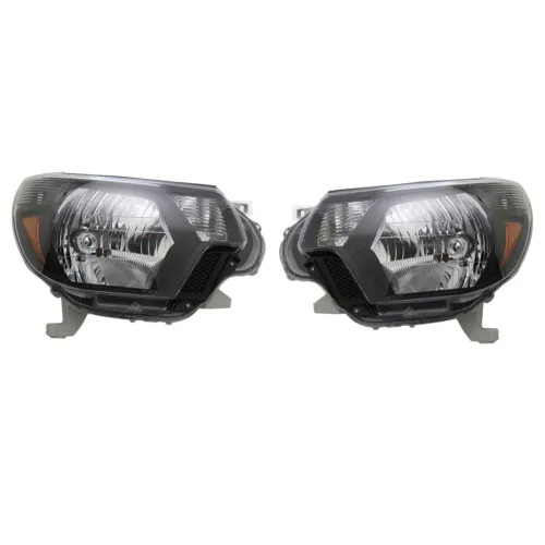 Pair Headlights Headlamps Assembly for 2012-2015 Toyota Tacoma