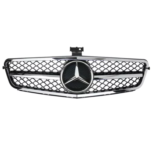 Chrome AMG Style Grille for 2008-2013 Mercedes Benz W204 C200 300 350