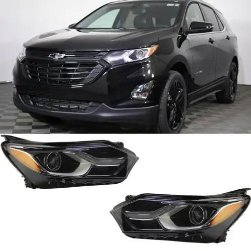 Halogen Headlight Lamp w/Bulb for 2018-2020 Chevrolet Equinox L+R