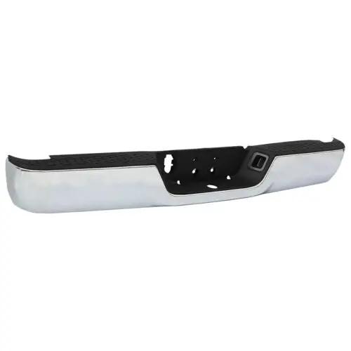 Chrome Rear Step Bumper Assembly for 2009-2018 Dodge Ram 1500 2010-2012 2500 3500
