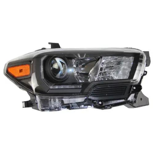 Pair Projector Headlights Headlamps w/LED DRL for 2016-2019 Toyota Tacoma TRD