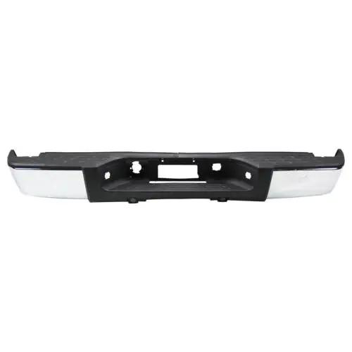 Rear Step Bumper w/Sensor Holes for 2007-2013 Chevy Silverado GMC Sierra 1500