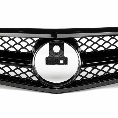Gloss Black AMG Style Grille for 08-14 Mercedes Benz W204 C-Class C250 C300