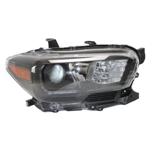 Pair Projector Headlights Headlamps w/LED DRL for 2016-2019 Toyota Tacoma TRD