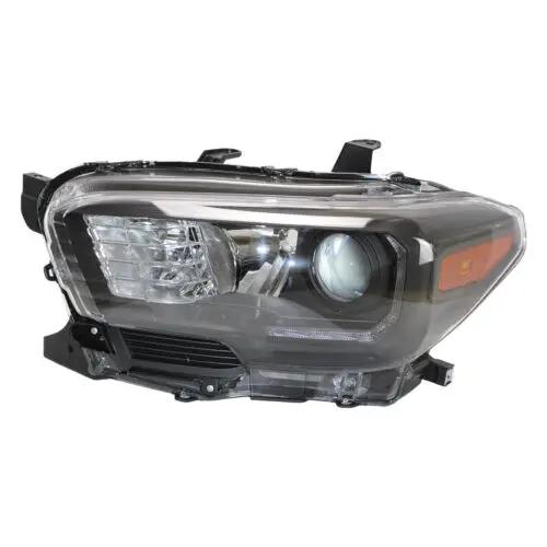 Pair Projector Headlights Headlamps w/LED DRL for 2016-2019 Toyota Tacoma TRD