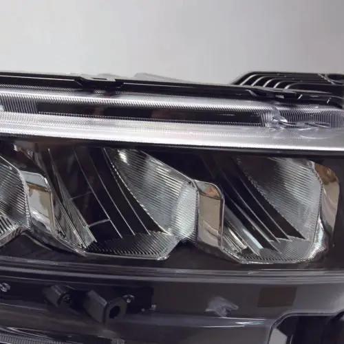 Black LED Headlights Assembly w/Bulbs w/DRL L+R for 2019-2021 Chevy Silverado 1500