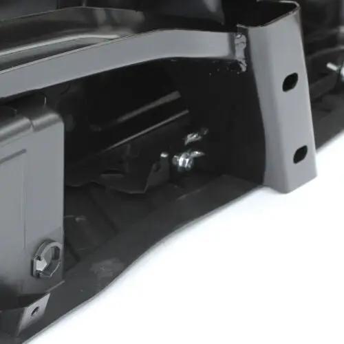 Black Rear Step Bumper Assembly w/Sensor Holes for 2009-2014 Ford F150 F-150