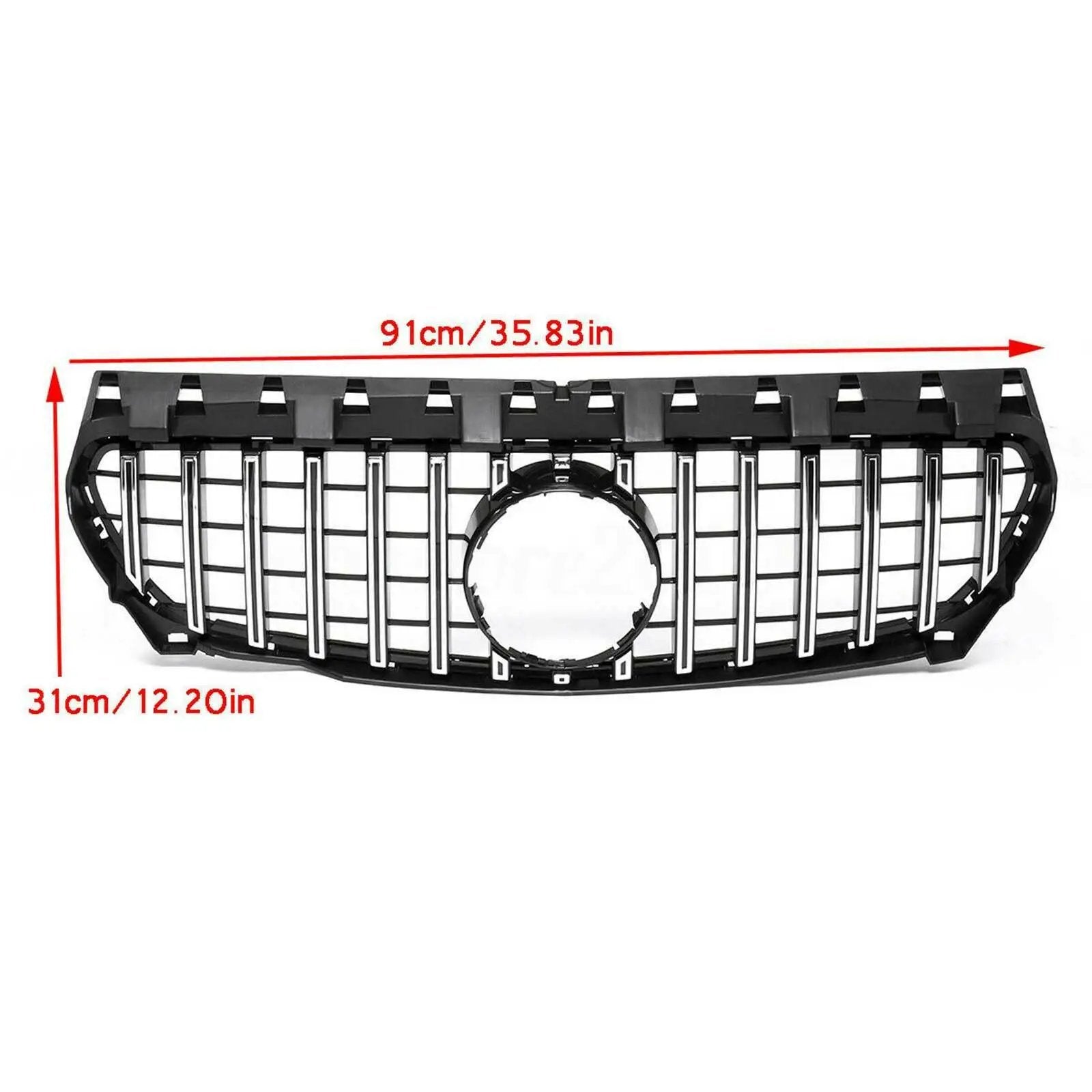 GT-R Chrome Front Grille for Mercedes Benz W117 CLA200 CLA250 13-16