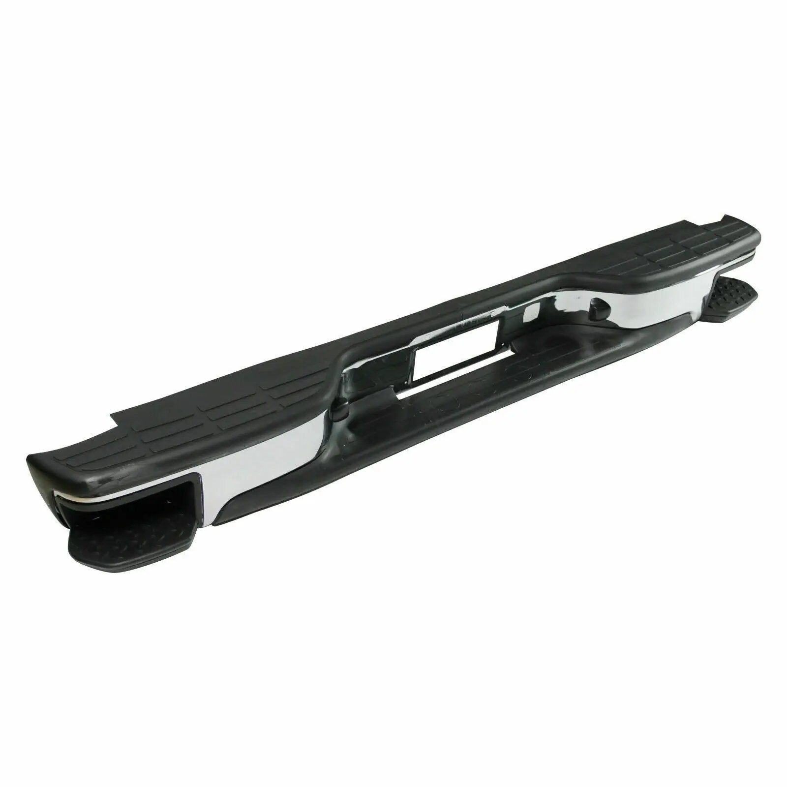 Chrome Rear Step Bumper w/Pedal for 99-2006 Chevy Silverado GMC Sierra 1500