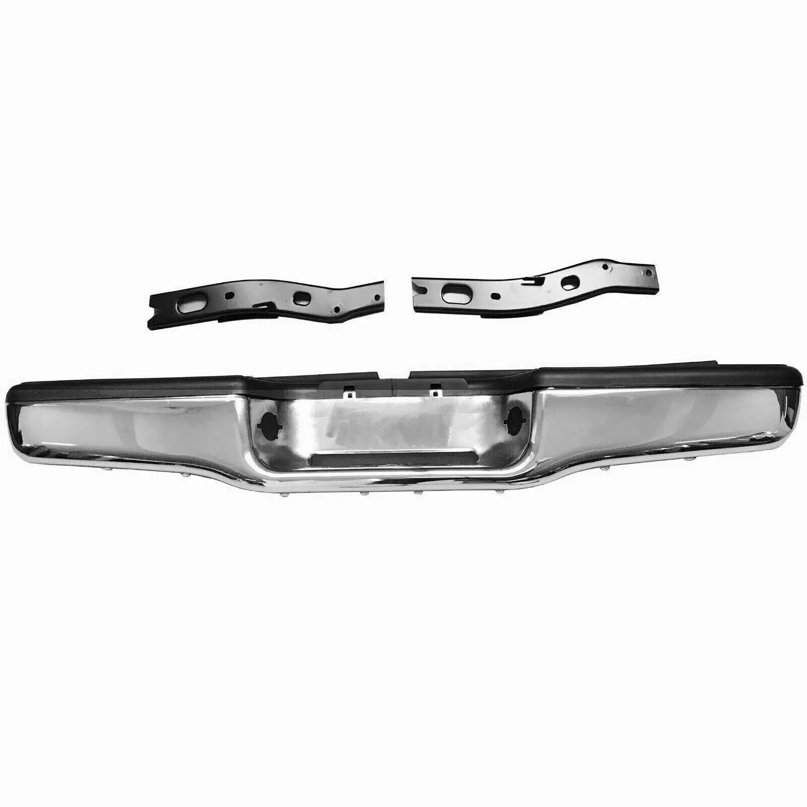 Chrome Steel Rear Step Bumper Assembly for 1995-2004 Toyota Tacoma