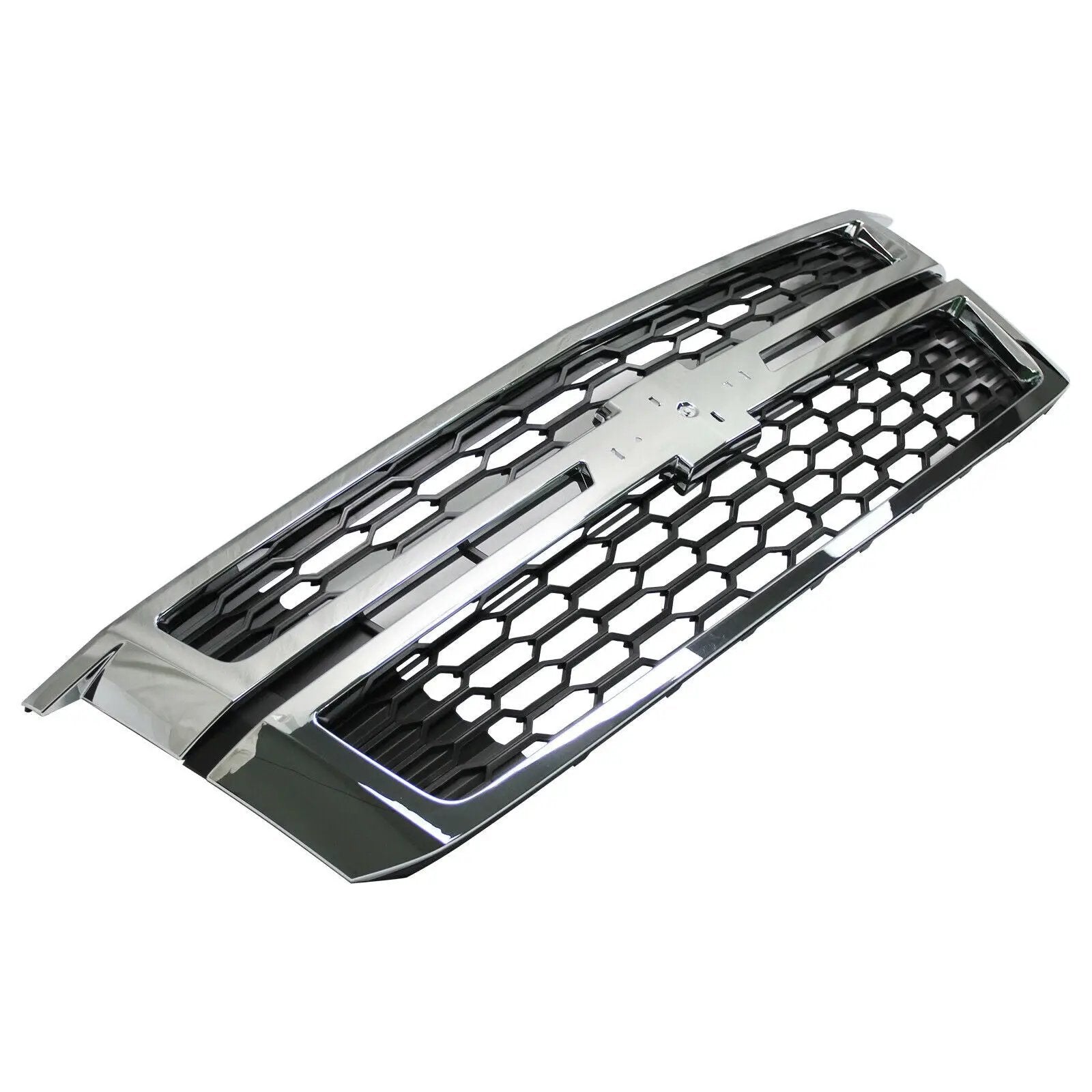 Chrome Trim Front Grille Bumper Grill for 15-20 Chevrolet Tahoe Suburban LS LT