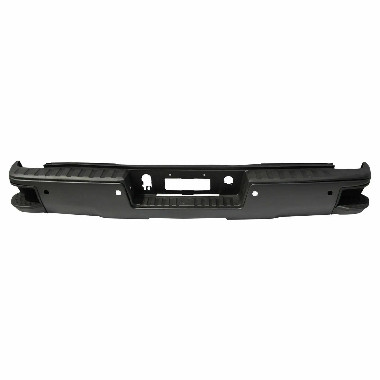 Rear Step Bumper w/ Sensor Holes for 14-18 Chevy Silverado Sierra 1500