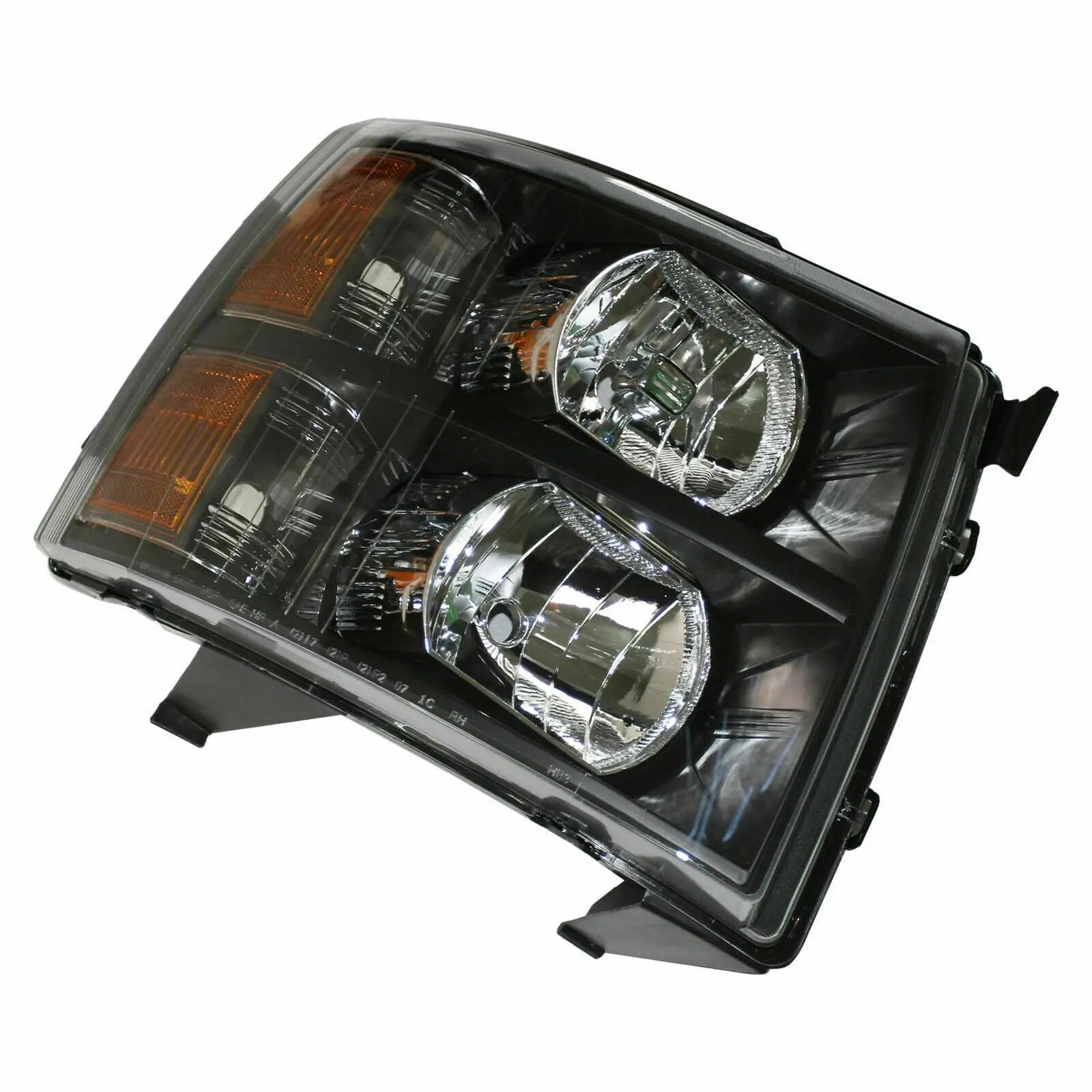 Housing Headlight Lamp w/o Bulbs for 07-13 Chevy Silverado 1500 2500 3500