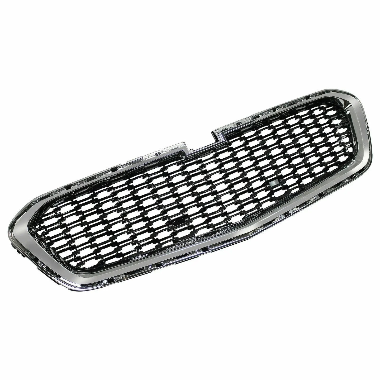 2014-2015 Chevrolet Malibu Front Bumper Lower Grille Grill Chrome&Black