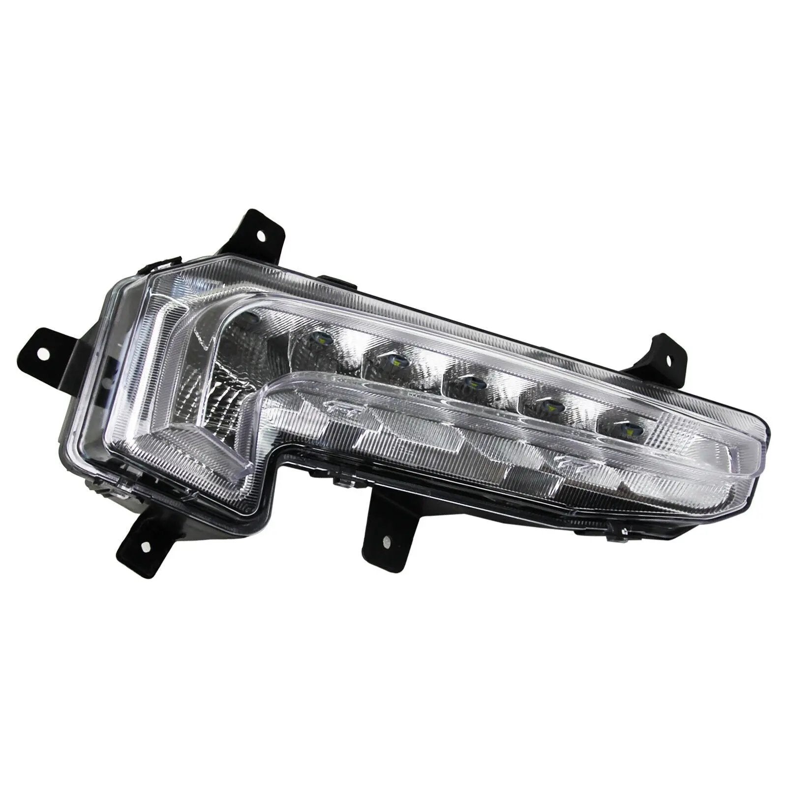 Front Fog Lights DRL Daytime Running for 16-18 Chevrolet Malibu