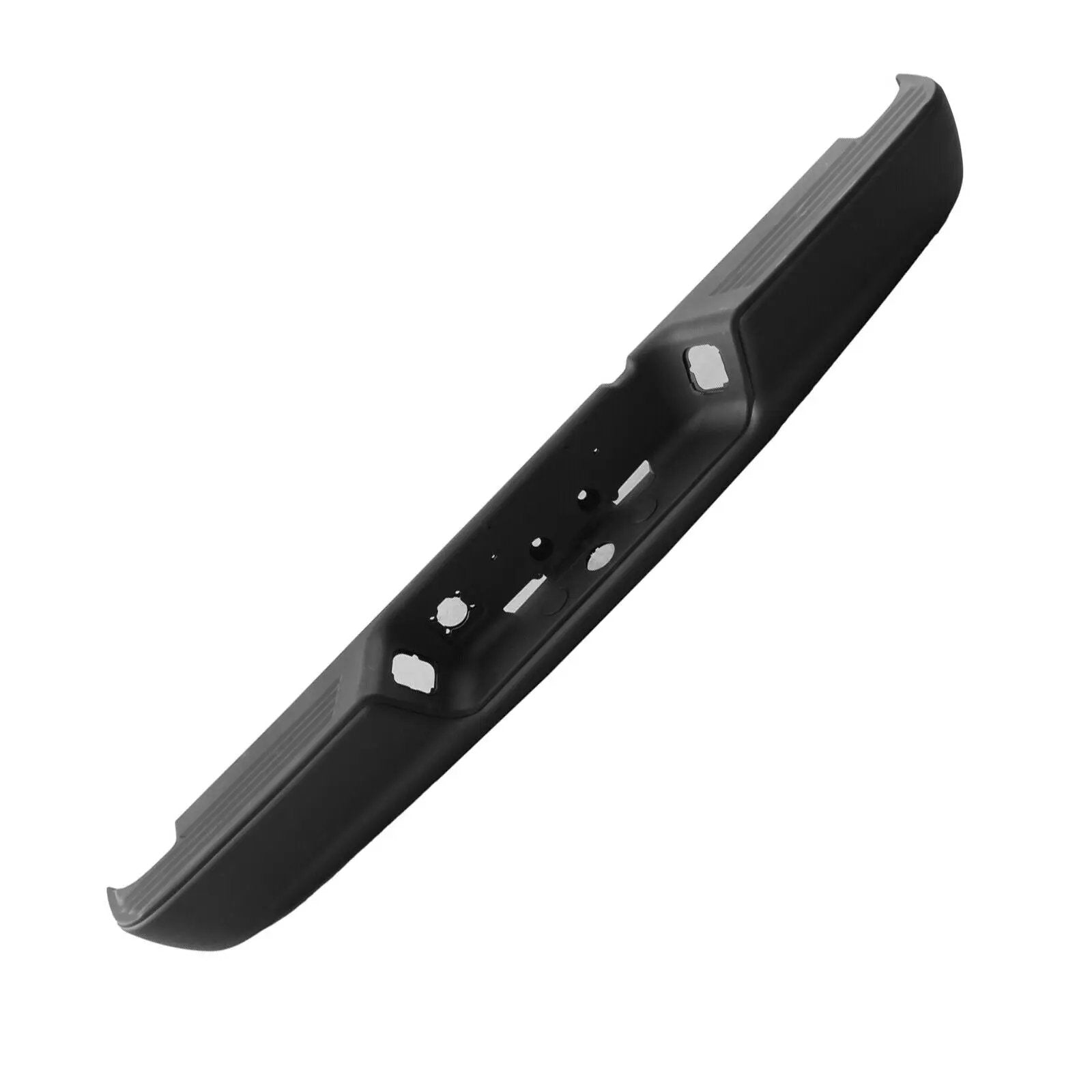 Rear Step Bumper Assembly for 2004-2008 Dodge Ram 1500 2500 3500 HD Black & Chrome