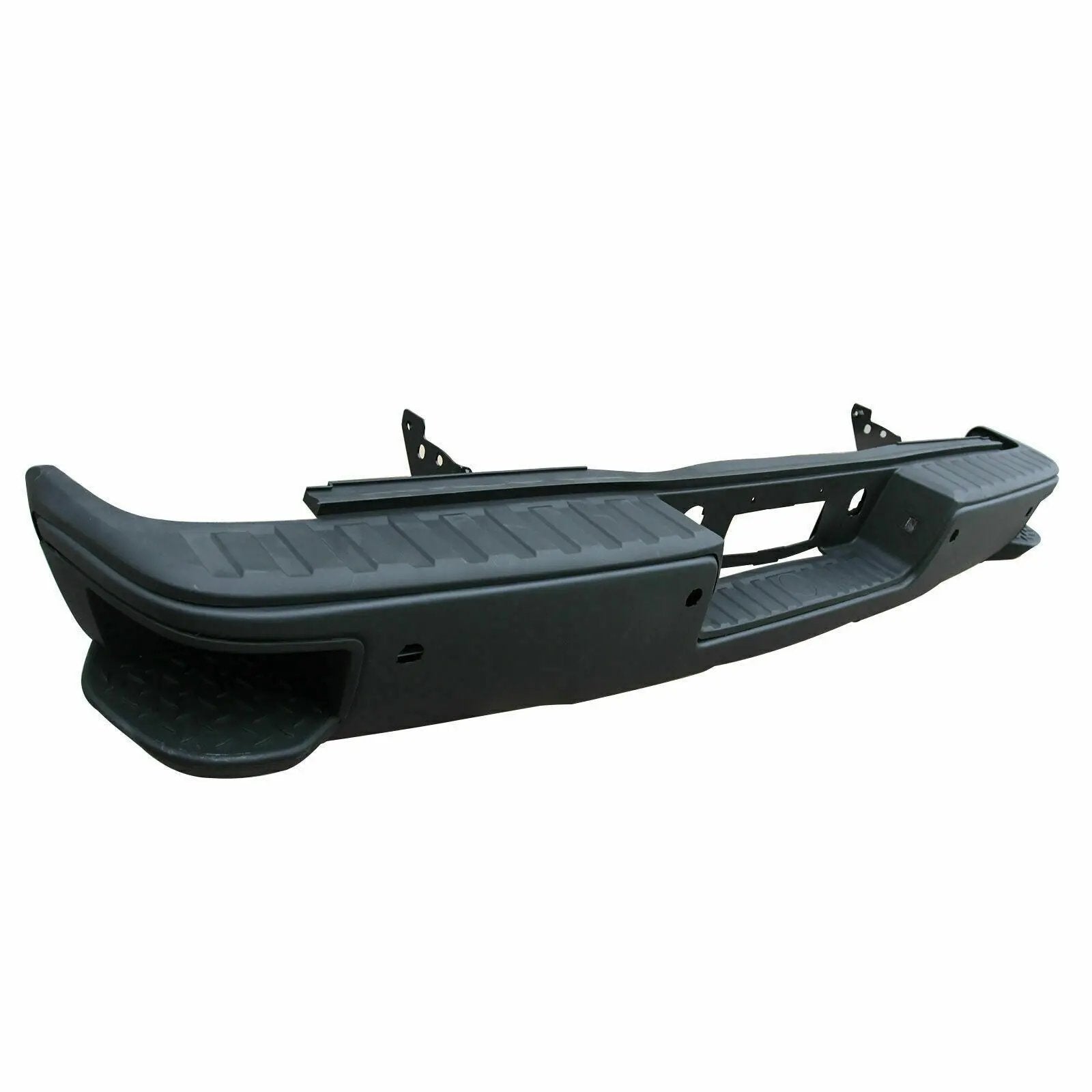 Rear Step Bumper w/ Sensor Holes for 14-18 Chevy Silverado Sierra 1500