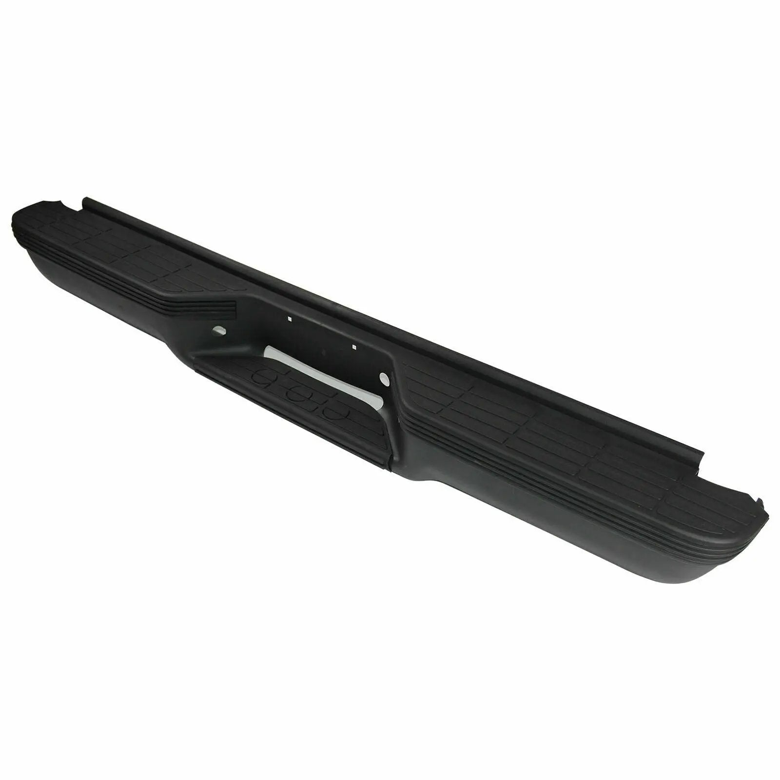 Black Rear Step Bumper for 88-2000 Chevy Silverado GMC Sierra C/K 1500 2500