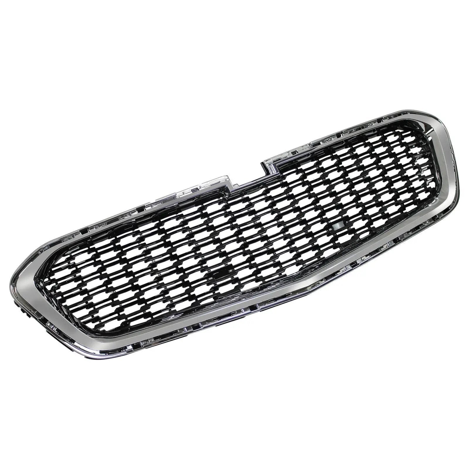 Chrome Front Upper & Center Grille Grill for 2014-2015 Chevrolet Malibu