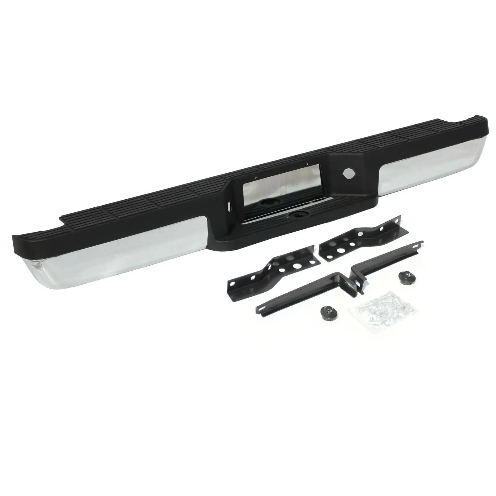 NEW Chrome Steel Rear Step Bumper Assembly for 1993-2011 Ford Ranger Fleetside