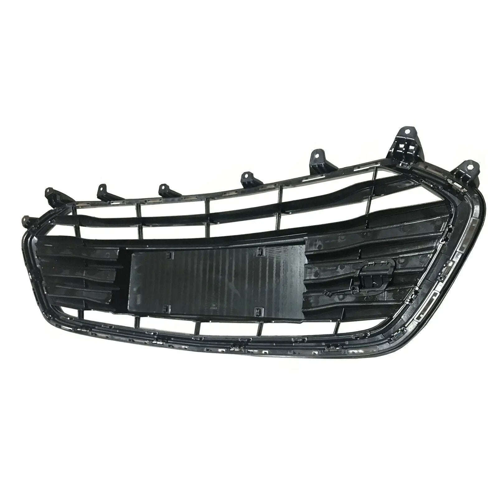 Front Upper Lower Grille Grill Black & Chrome for 17-20 Chevrolet Trax