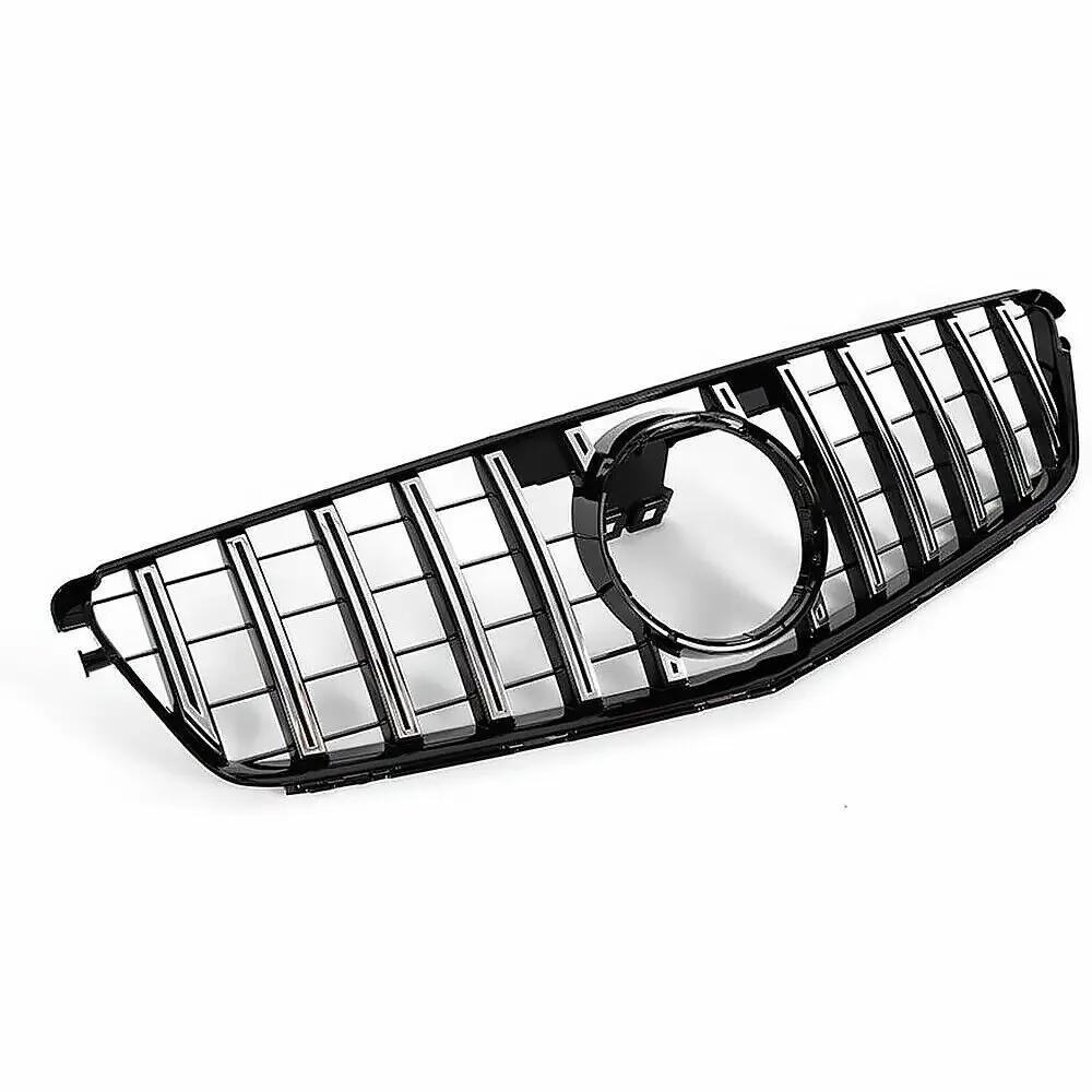 GT Front Grille Grill w/Star for Mercedes Benz W204 C250 C300 C350