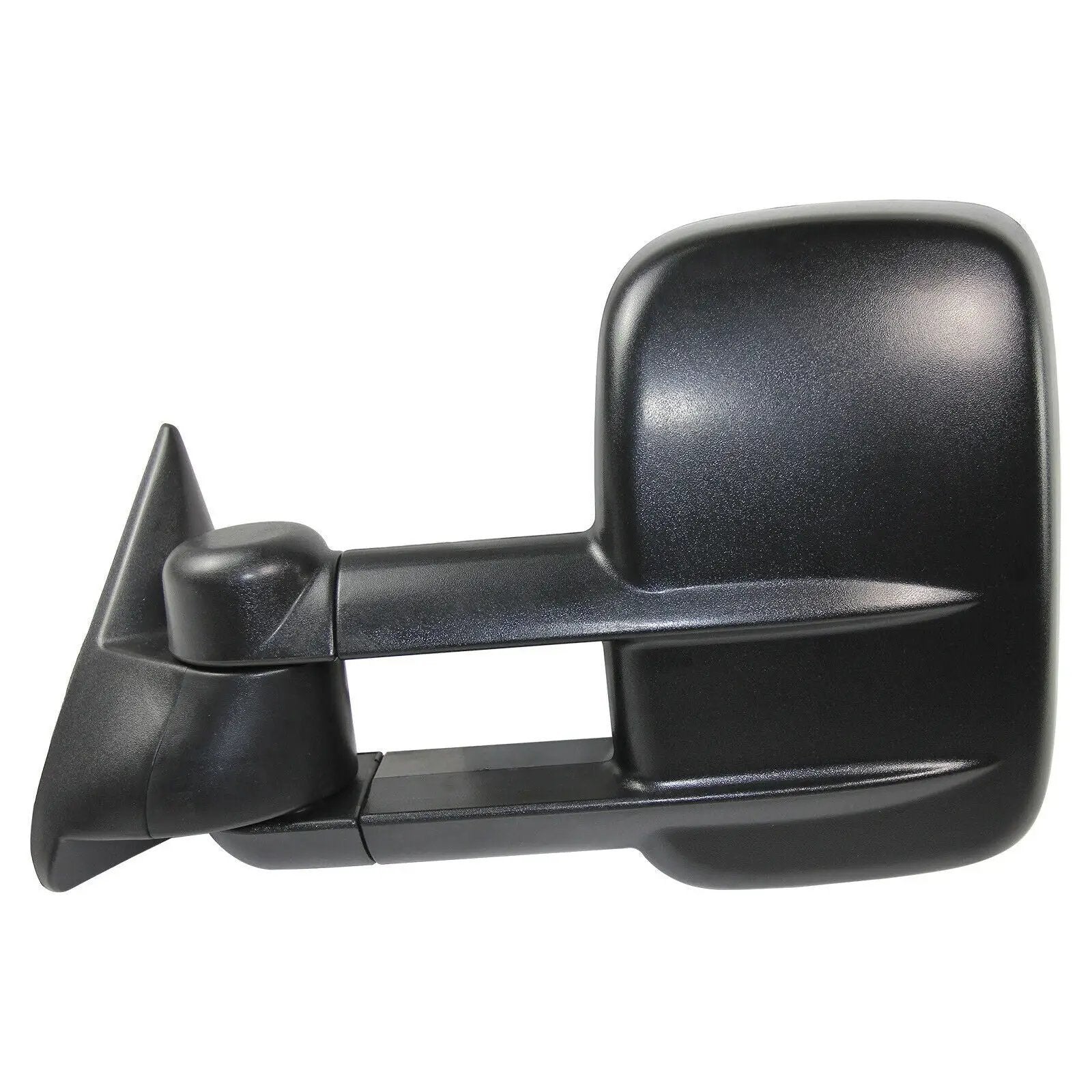 Textured Black Manual Tow Mirrors for 88-00 Chevy Silverado C/K 1500 2500 3500