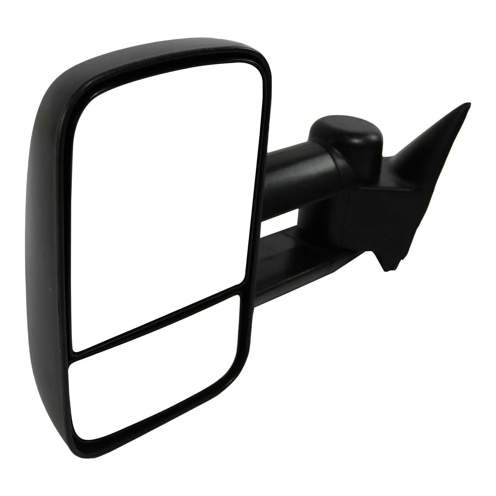Textured Black Manual Tow Mirrors for 88-00 Chevy Silverado C/K 1500 2500 3500