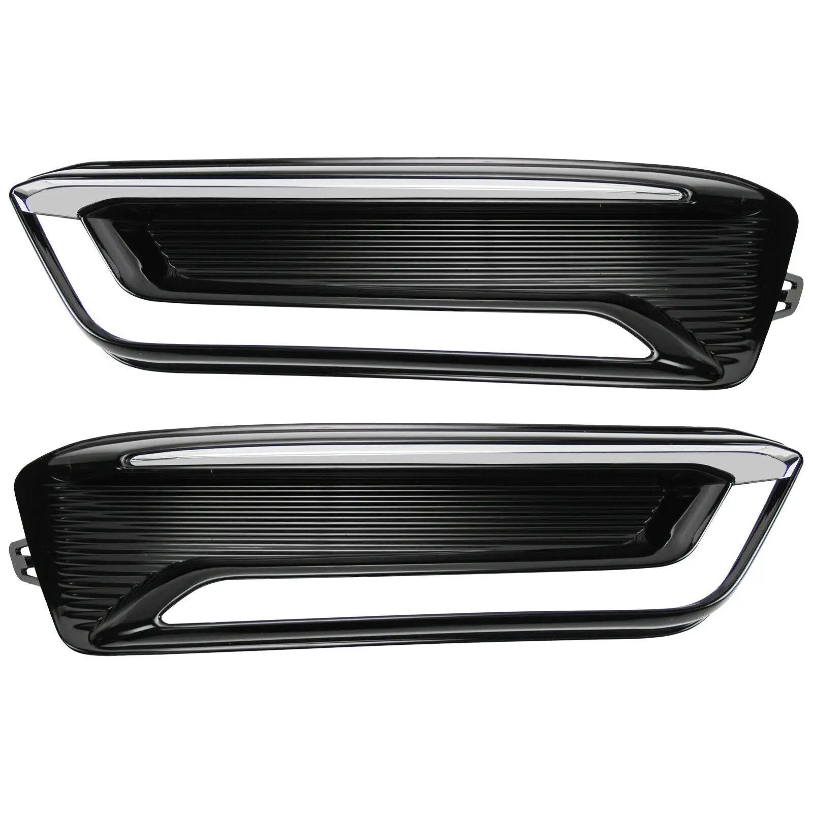 Front Upper Lower Grille Chrome Grill for 2014-2020 Chevrolet Impala Sedan