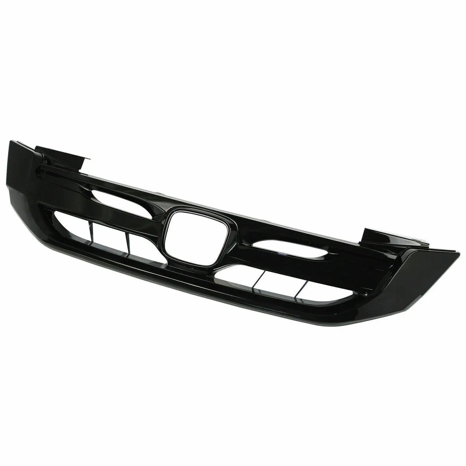 2013-2015 Honda Accord Sedan JDM Mod Style Front Grille Grill Black & Chrome